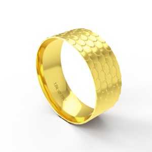Aliança Ouro 18K 8mm C625R