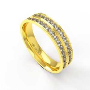 Aliança Ouro 18K 5mm C760RZ