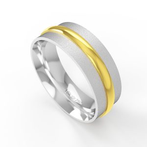 Aliança Ouro 18K 7mm C840R