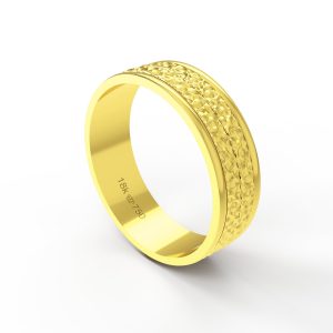 Aliança Ouro 18K 6mm CBO29