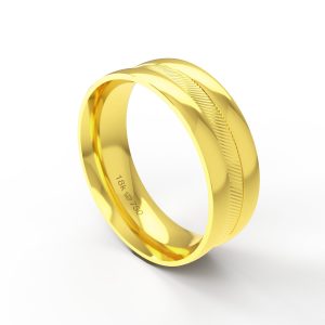Aliança Ouro 18K 7mm CBO55R