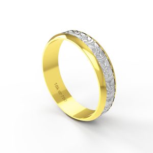 Aliança Ouro 18K 5mm CBP27