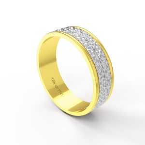 Aliança Ouro 18K 6mm CBP29
