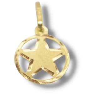 Pingente Ouro 18K 10mm P273