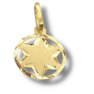 Pingente Ouro 18K 10mm P274