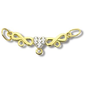 Canga para Pingentes Ouro 18K 7mm P364