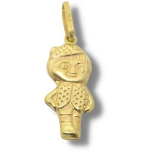 Pingente Menino Ouro 18K 7,5mm P470