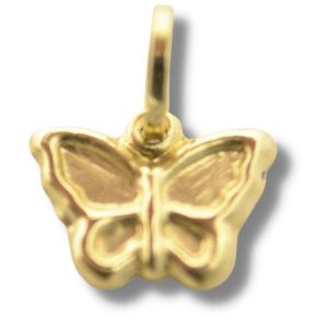 Pingente Borboleta Ouro 18K 8,5mm x 12mm P982