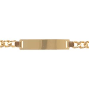 Tornozeleira Ouro 18K Elo Grumet 7,3mm PC0510