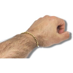 Tornozeleira Ouro 18K Curta 4,05mm C0204