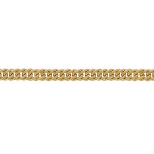 Tornozeleira Ouro 18K Francesa 8,20mm C0316