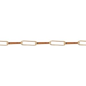 Tornozeleira Ouro 18K Veneziana Longa C0402