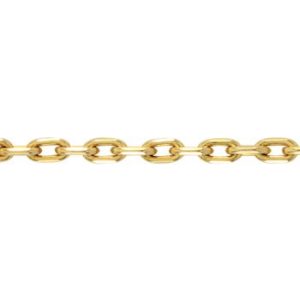 Tornozeleira Ouro 18K Curta 5,80mm C0404