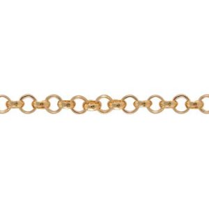 Tornozeleira Ouro 18K Portuguesa 6,20mm C0417