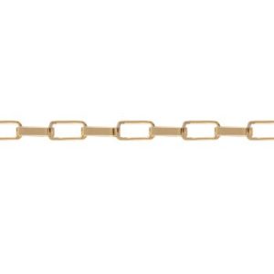 Tornozeleira Ouro 18K Veneziana Longa C0602